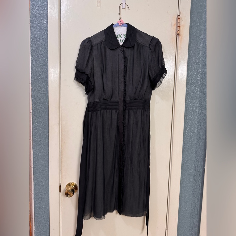 Y2K Juicy Couture silk dress size 6. ASO Gilmore Girls